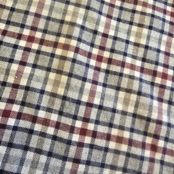 CREMIEUX Men's Slim Fit Long Sleeved Flannel Shirt Size Large - Picture 9 of 9